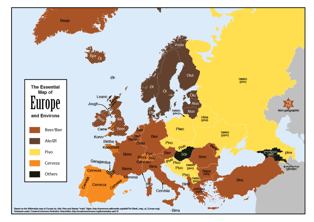 Eurobeer-map